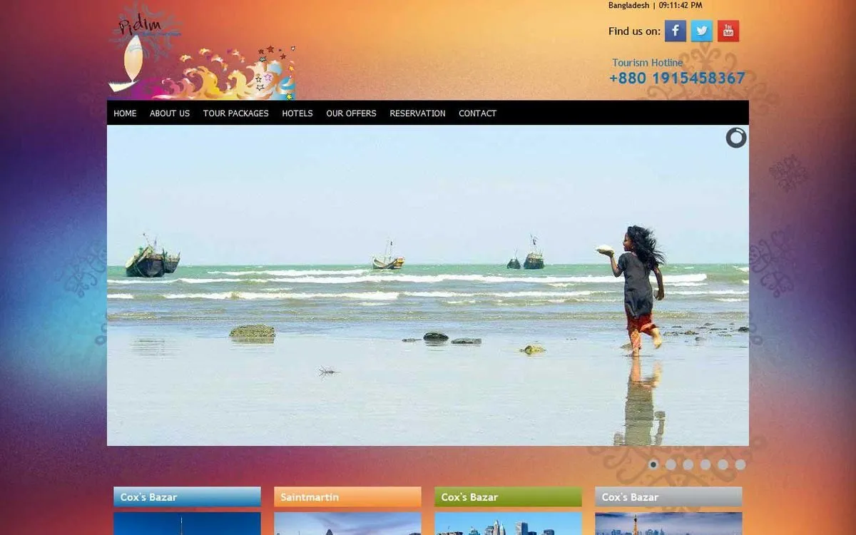 Pidim Tourism – Hotel & tourism screenshot
